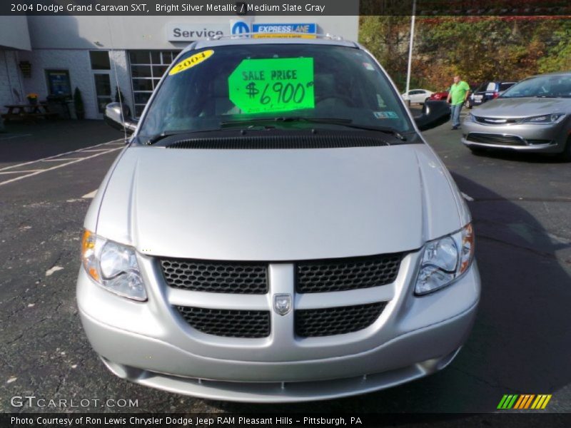 Bright Silver Metallic / Medium Slate Gray 2004 Dodge Grand Caravan SXT