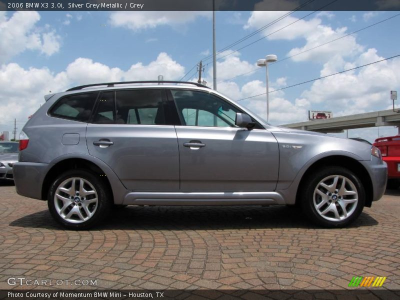 Silver Grey Metallic / Grey 2006 BMW X3 3.0i