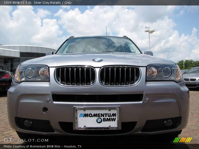 Silver Grey Metallic / Grey 2006 BMW X3 3.0i