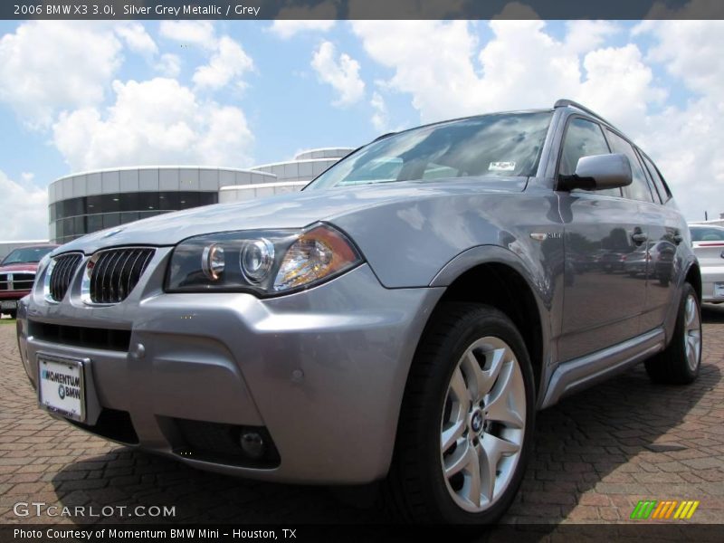 Silver Grey Metallic / Grey 2006 BMW X3 3.0i