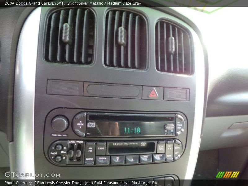 Bright Silver Metallic / Medium Slate Gray 2004 Dodge Grand Caravan SXT