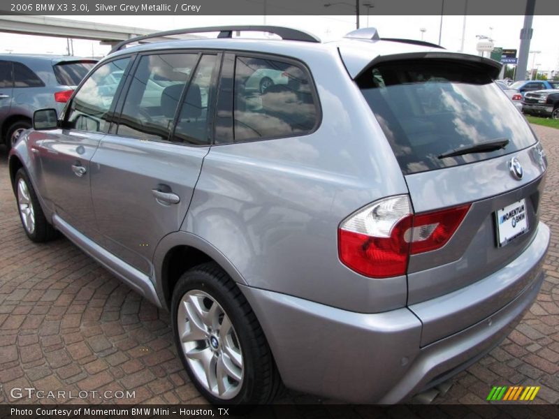 Silver Grey Metallic / Grey 2006 BMW X3 3.0i