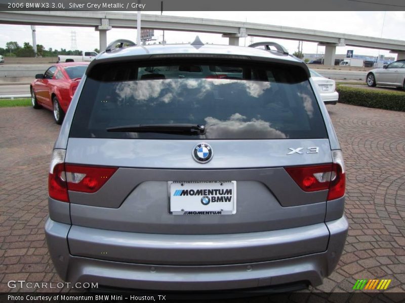 Silver Grey Metallic / Grey 2006 BMW X3 3.0i