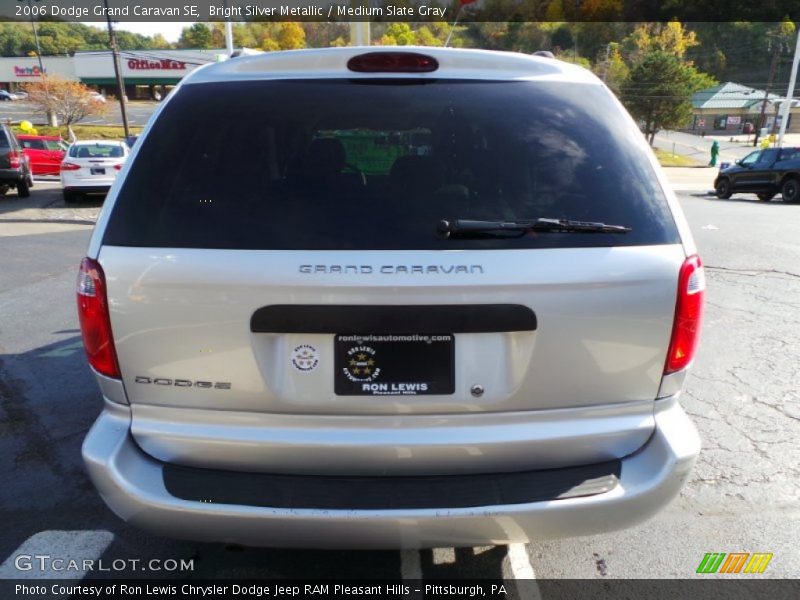 Bright Silver Metallic / Medium Slate Gray 2006 Dodge Grand Caravan SE