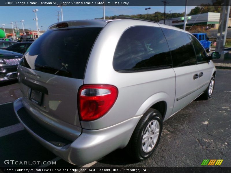 Bright Silver Metallic / Medium Slate Gray 2006 Dodge Grand Caravan SE