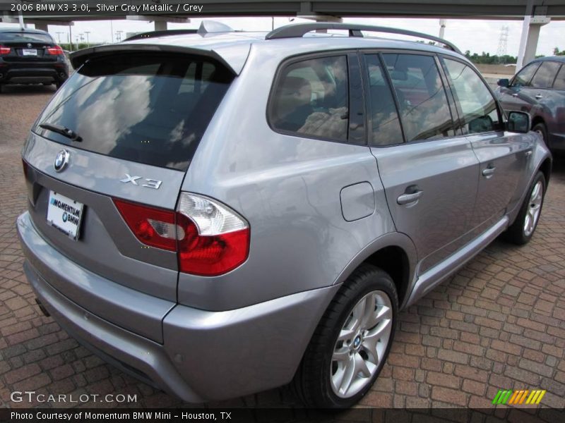 Silver Grey Metallic / Grey 2006 BMW X3 3.0i