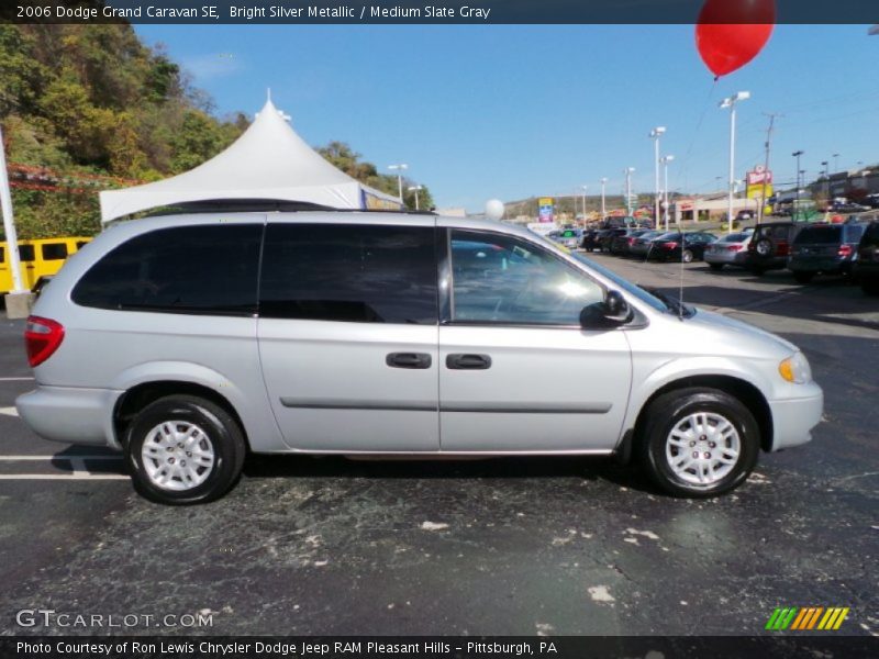 Bright Silver Metallic / Medium Slate Gray 2006 Dodge Grand Caravan SE