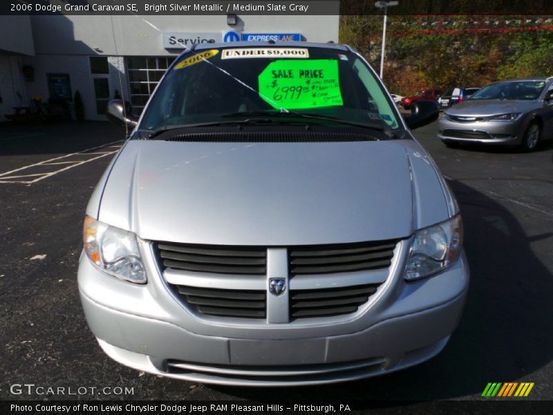 Bright Silver Metallic / Medium Slate Gray 2006 Dodge Grand Caravan SE