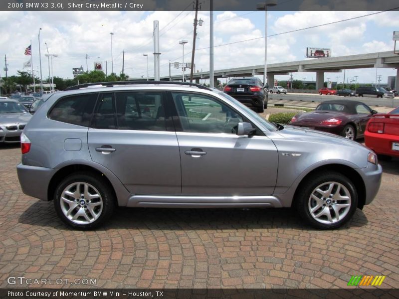 Silver Grey Metallic / Grey 2006 BMW X3 3.0i