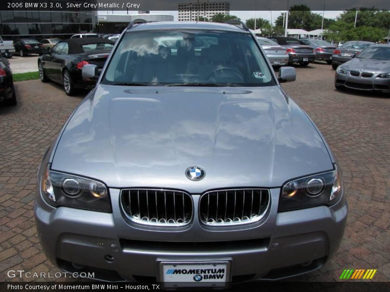 Silver Grey Metallic / Grey 2006 BMW X3 3.0i
