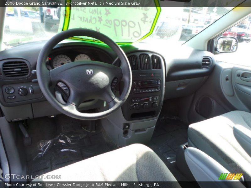 Bright Silver Metallic / Medium Slate Gray 2006 Dodge Grand Caravan SE