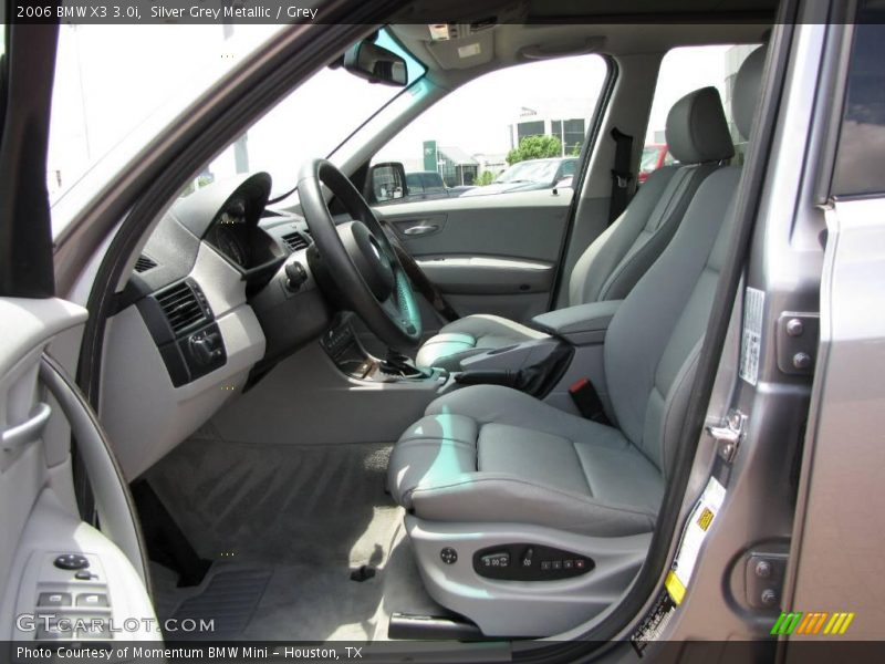 Silver Grey Metallic / Grey 2006 BMW X3 3.0i