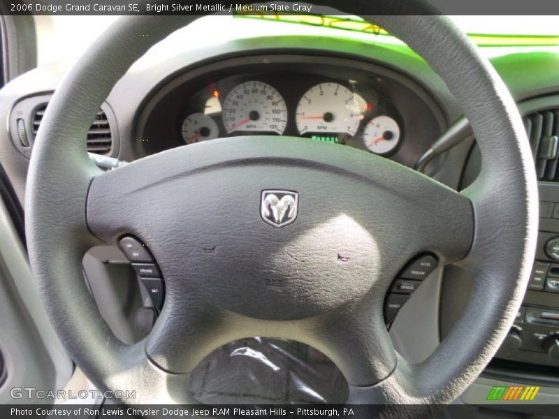 Bright Silver Metallic / Medium Slate Gray 2006 Dodge Grand Caravan SE