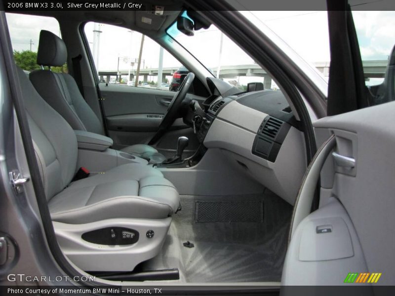 Silver Grey Metallic / Grey 2006 BMW X3 3.0i