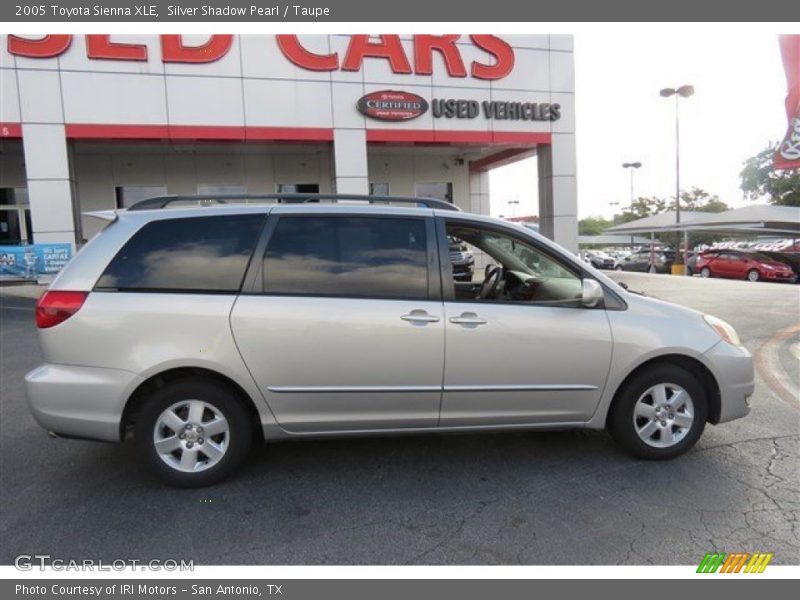 Silver Shadow Pearl / Taupe 2005 Toyota Sienna XLE