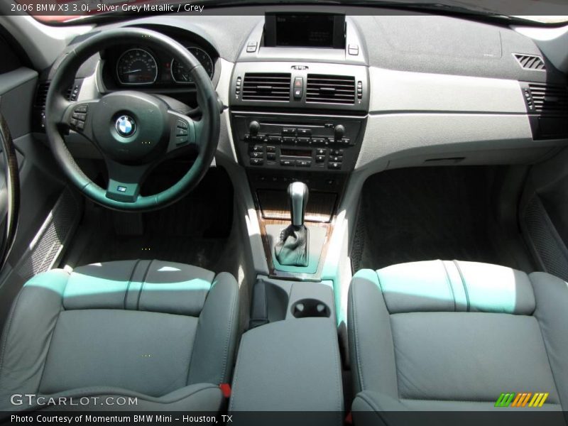 Silver Grey Metallic / Grey 2006 BMW X3 3.0i