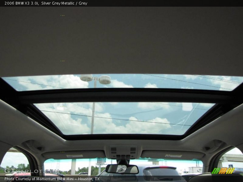 Silver Grey Metallic / Grey 2006 BMW X3 3.0i