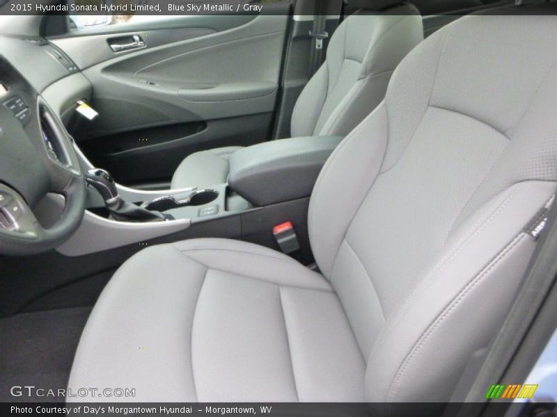 Front Seat of 2015 Sonata Hybrid Limited