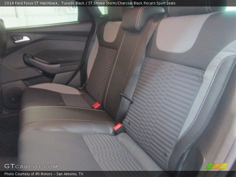 Tuxedo Black / ST Smoke Storm/Charcoal Black Recaro Sport Seats 2014 Ford Focus ST Hatchback
