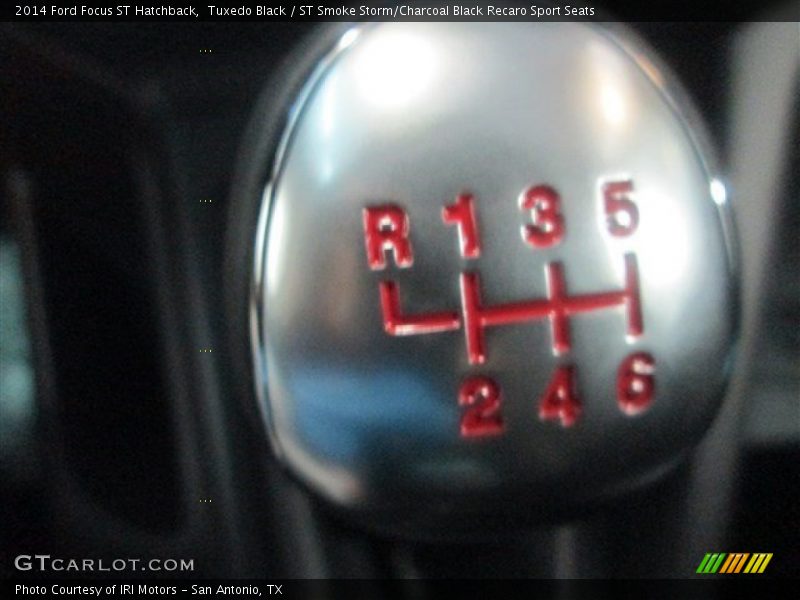 Tuxedo Black / ST Smoke Storm/Charcoal Black Recaro Sport Seats 2014 Ford Focus ST Hatchback