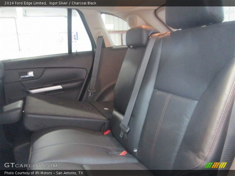 Ingot Silver / Charcoal Black 2014 Ford Edge Limited