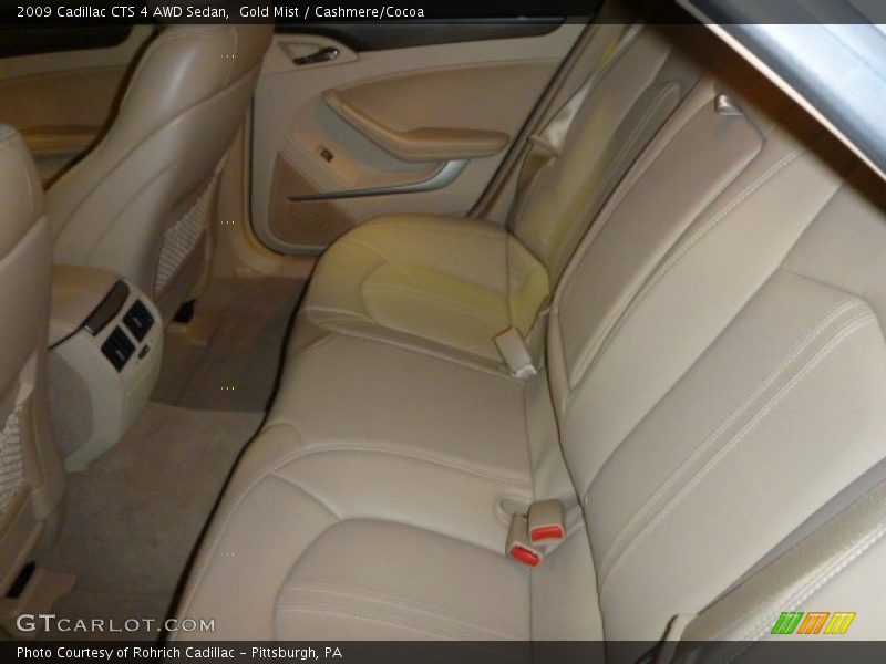 Gold Mist / Cashmere/Cocoa 2009 Cadillac CTS 4 AWD Sedan