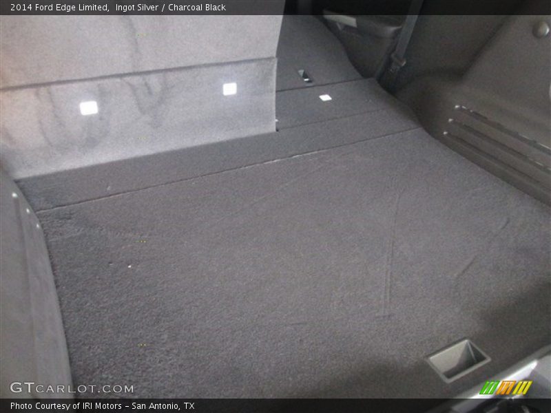 Ingot Silver / Charcoal Black 2014 Ford Edge Limited