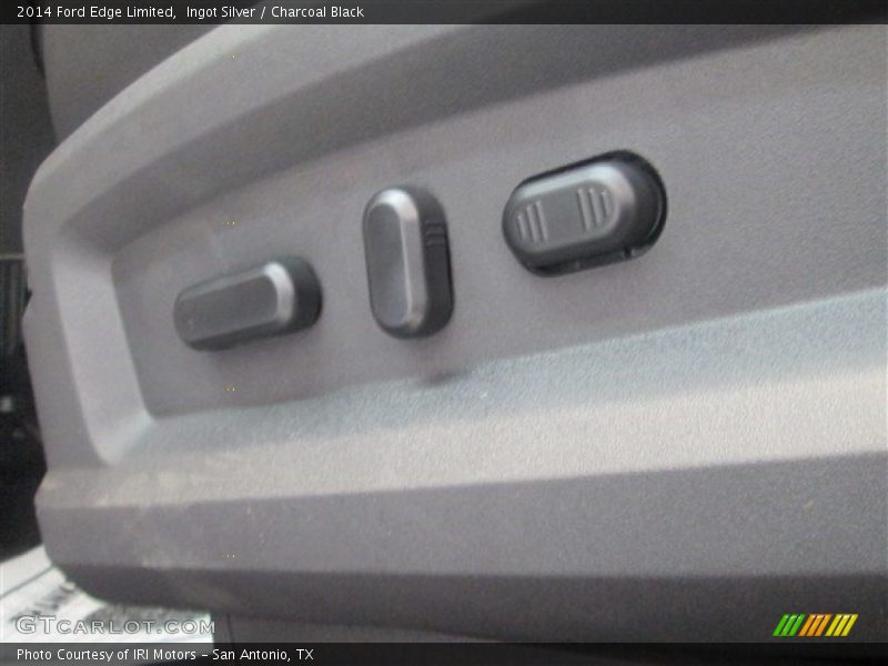 Ingot Silver / Charcoal Black 2014 Ford Edge Limited