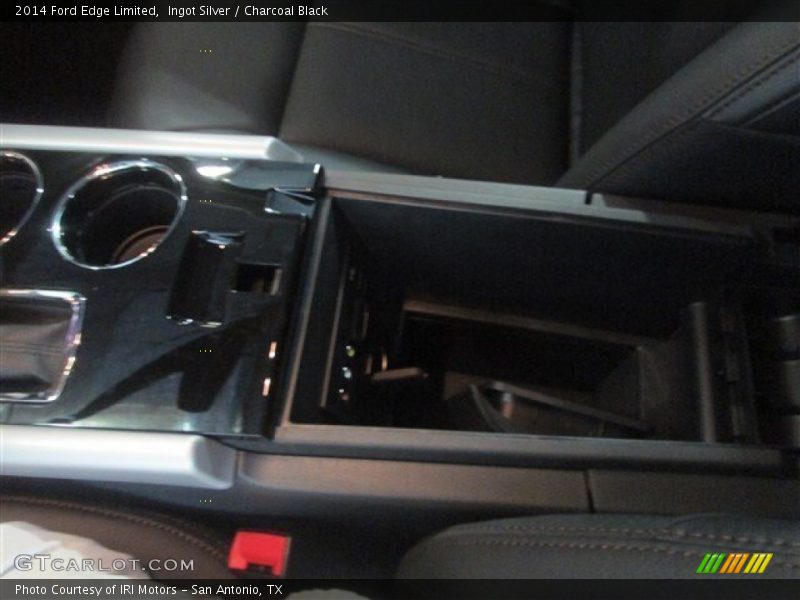 Ingot Silver / Charcoal Black 2014 Ford Edge Limited
