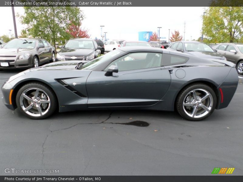  2014 Corvette Stingray Coupe Cyber Gray Metallic