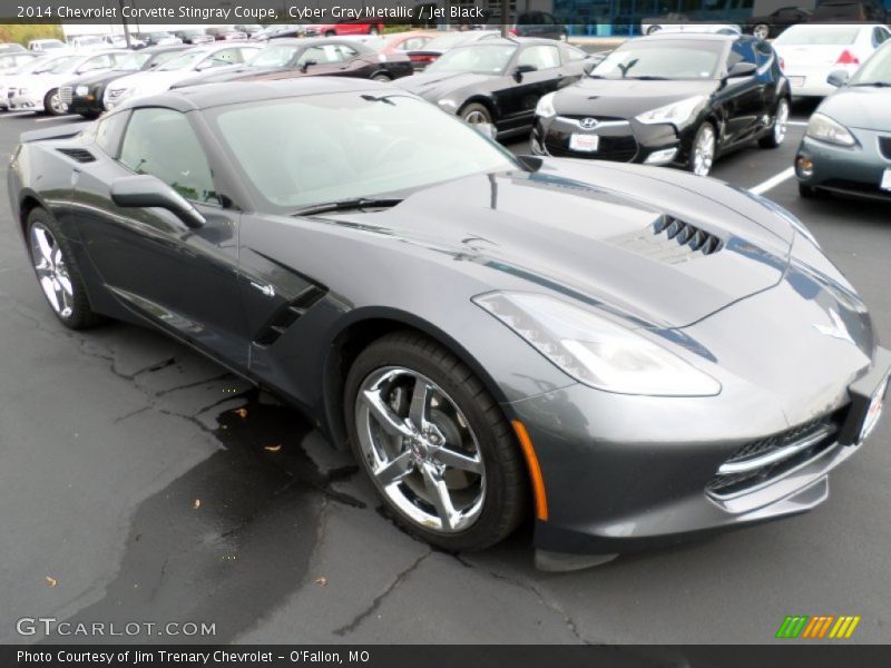 Front 3/4 View of 2014 Corvette Stingray Coupe