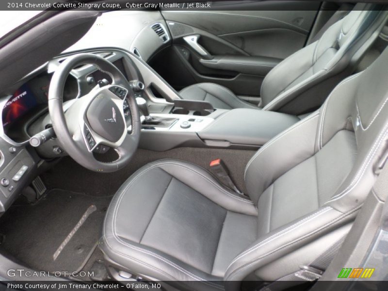  2014 Corvette Stingray Coupe Jet Black Interior