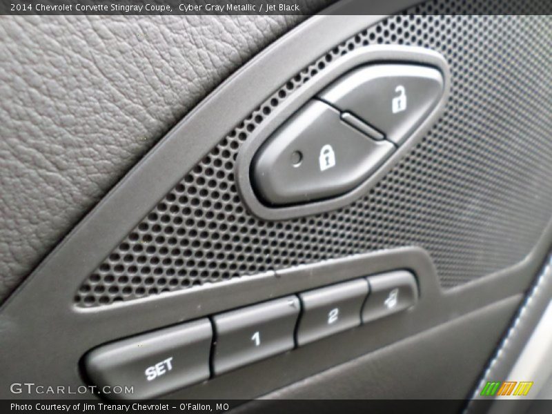 Cyber Gray Metallic / Jet Black 2014 Chevrolet Corvette Stingray Coupe