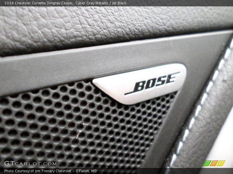 Cyber Gray Metallic / Jet Black 2014 Chevrolet Corvette Stingray Coupe