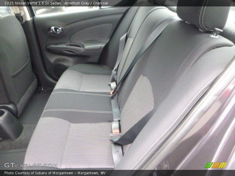 Amethyst Gray / Charcoal 2015 Nissan Versa 1.6 SV Sedan