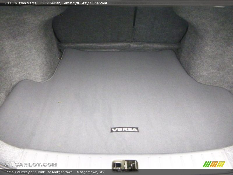 Amethyst Gray / Charcoal 2015 Nissan Versa 1.6 SV Sedan