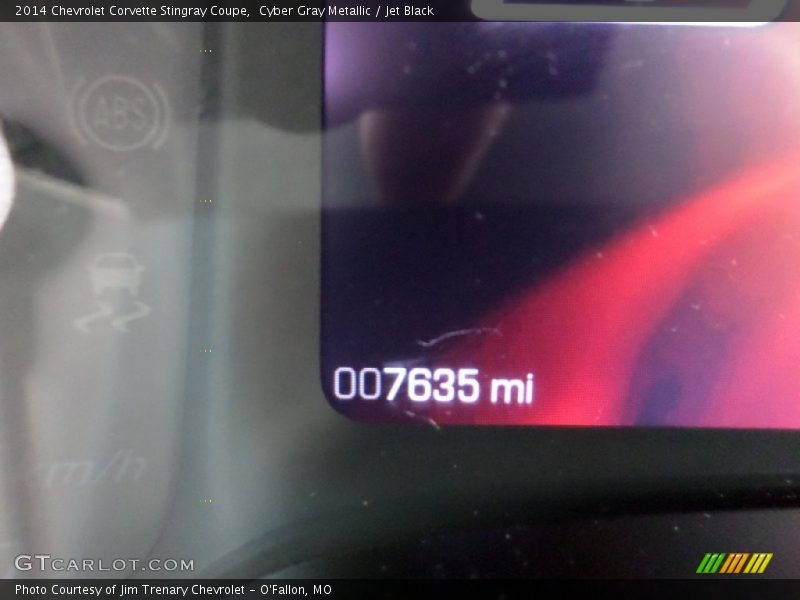 Cyber Gray Metallic / Jet Black 2014 Chevrolet Corvette Stingray Coupe