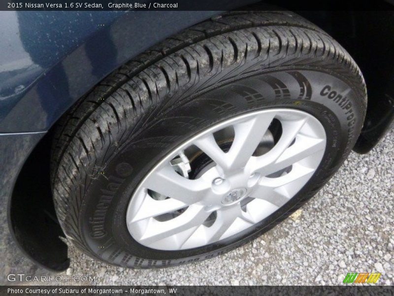 Graphite Blue / Charcoal 2015 Nissan Versa 1.6 SV Sedan