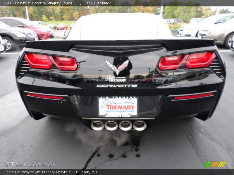 Black / Jet Black 2015 Chevrolet Corvette Stingray Coupe Z51