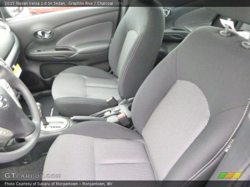 Graphite Blue / Charcoal 2015 Nissan Versa 1.6 SV Sedan