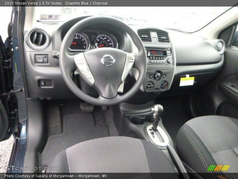 Graphite Blue / Charcoal 2015 Nissan Versa 1.6 SV Sedan