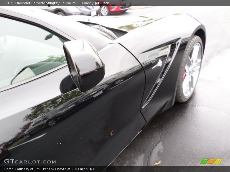 Black / Jet Black 2015 Chevrolet Corvette Stingray Coupe Z51