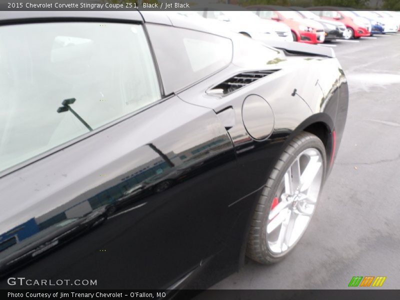 Black / Jet Black 2015 Chevrolet Corvette Stingray Coupe Z51
