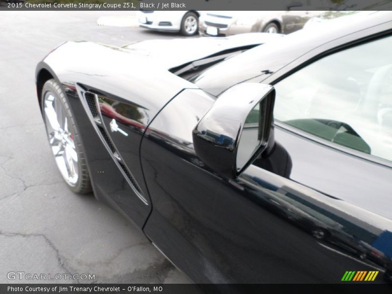 Black / Jet Black 2015 Chevrolet Corvette Stingray Coupe Z51