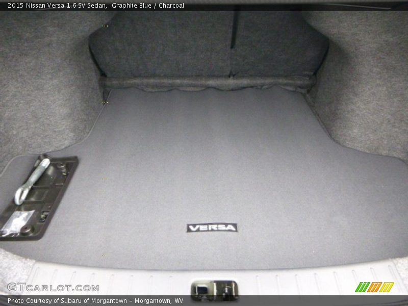 Graphite Blue / Charcoal 2015 Nissan Versa 1.6 SV Sedan