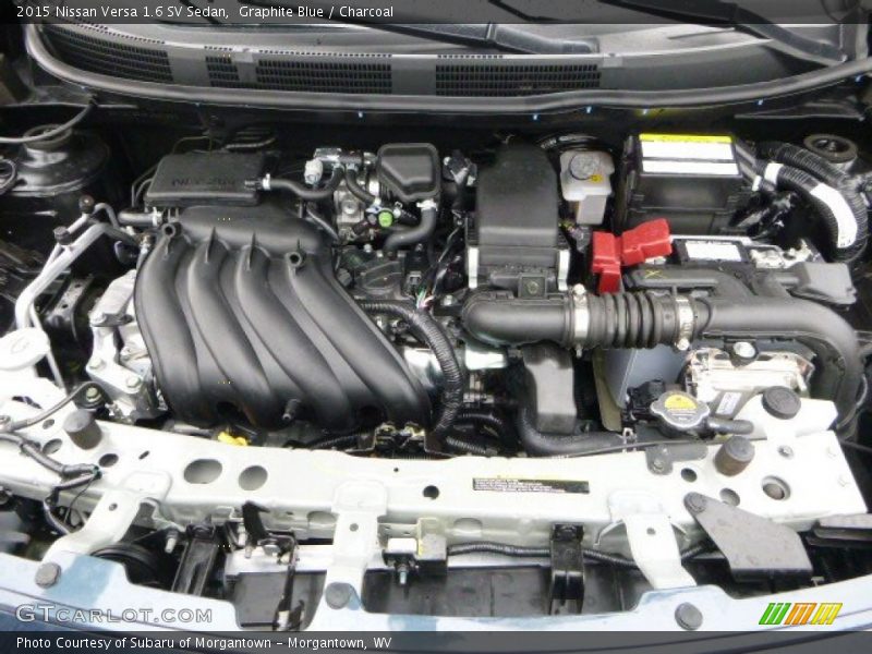 Graphite Blue / Charcoal 2015 Nissan Versa 1.6 SV Sedan