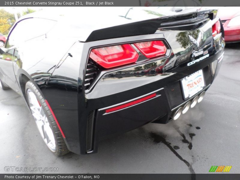 Black / Jet Black 2015 Chevrolet Corvette Stingray Coupe Z51