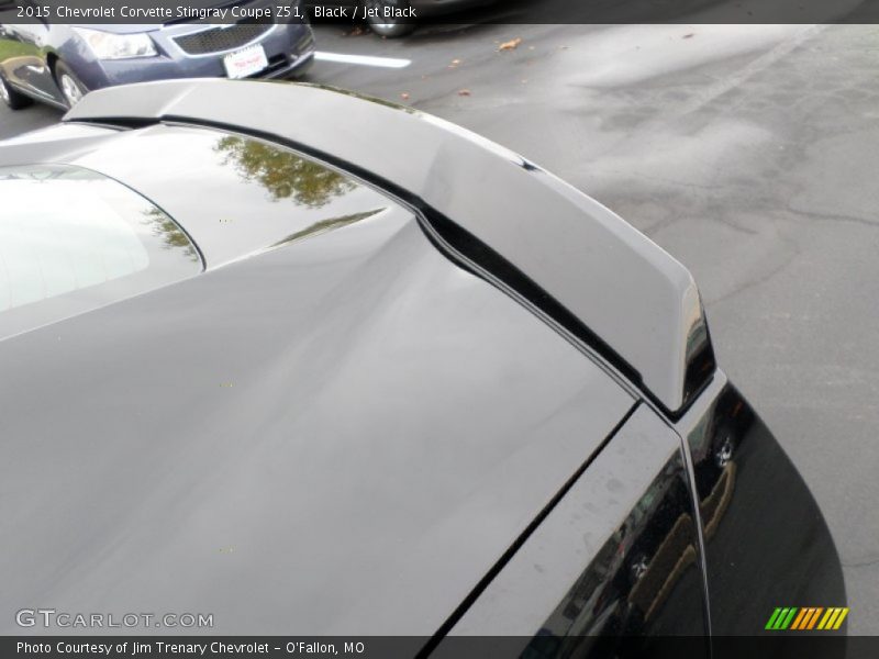 Black / Jet Black 2015 Chevrolet Corvette Stingray Coupe Z51