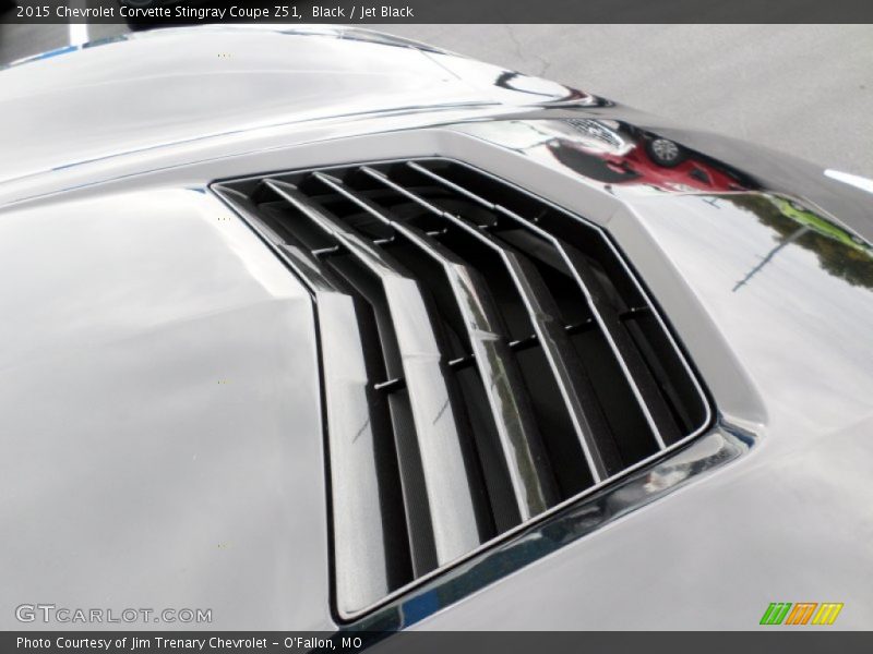 Black / Jet Black 2015 Chevrolet Corvette Stingray Coupe Z51