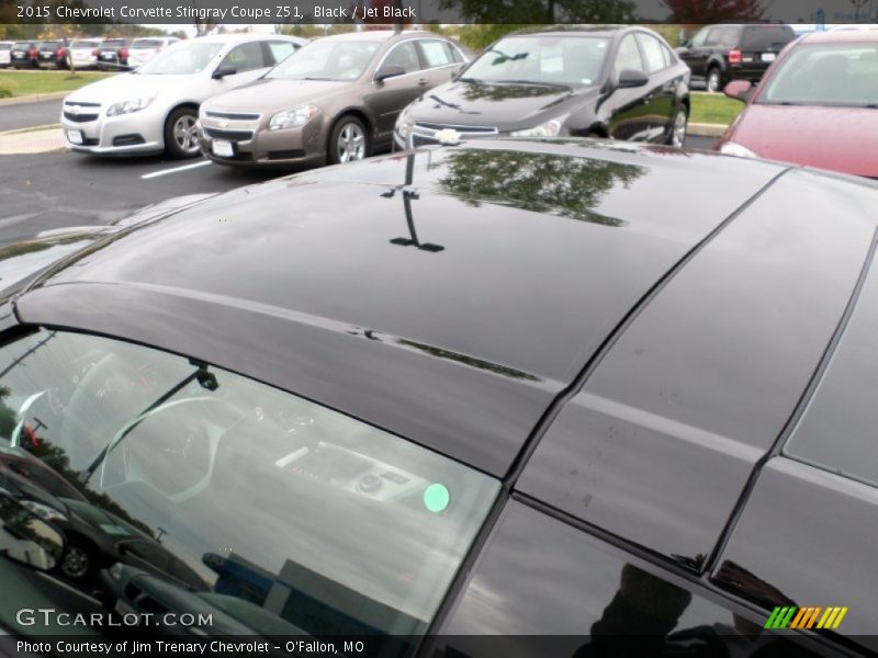Black / Jet Black 2015 Chevrolet Corvette Stingray Coupe Z51